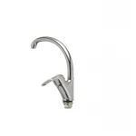 Смеситель для кухни Haiba Magic 777 с серой ручкой (HB0678)