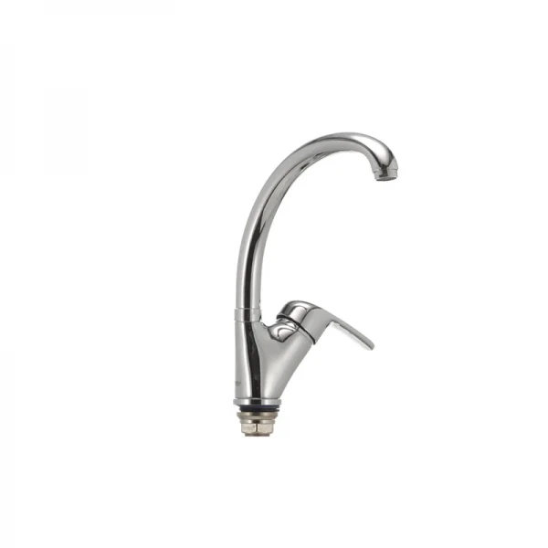 Смеситель для кухни Haiba Magic 777 с серой ручкой (HB0678)