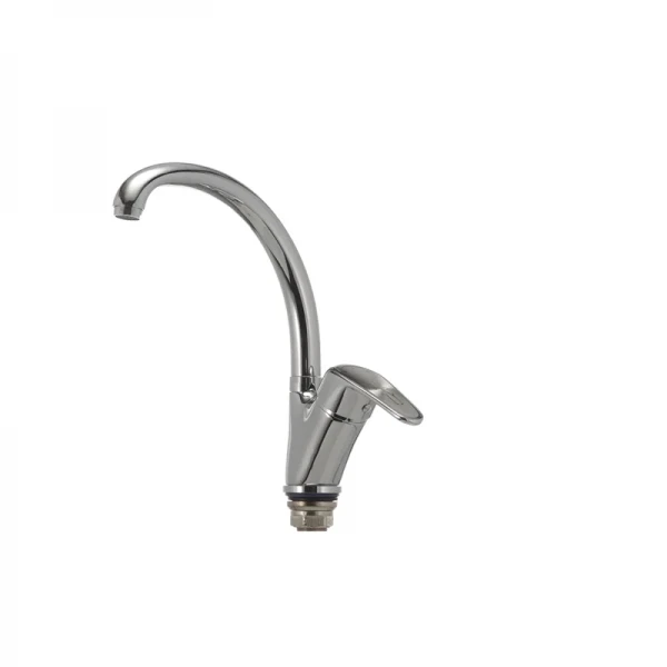 Смеситель для кухни Haiba Magic 777 с серой ручкой (HB0678)