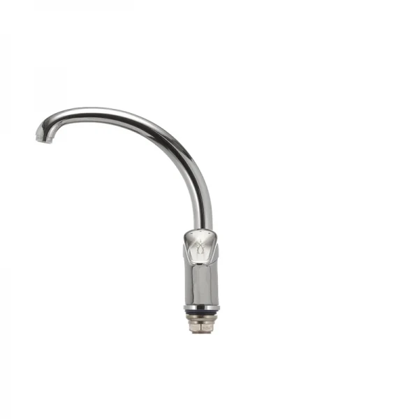 Смеситель для кухни Haiba Magic 777 с серой ручкой (HB0678)