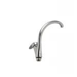 Смеситель для кухни Haiba Magic 777 с серой ручкой (HB0678)