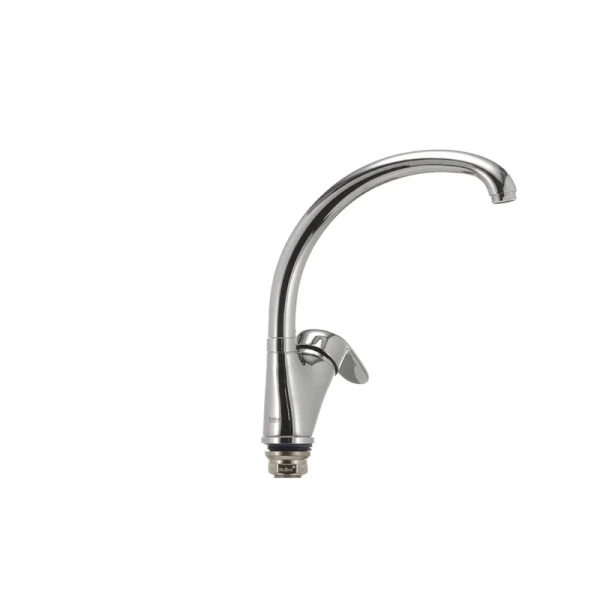 Смеситель для кухни Haiba Magic 777 с серой ручкой (HB0678)