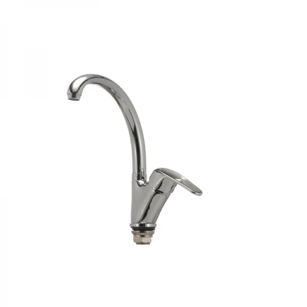 Смеситель для кухни Haiba Magic 777 с серой ручкой (HB0678)