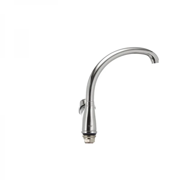 Смеситель для кухни Haiba Magic 777 с серой ручкой (HB0678)