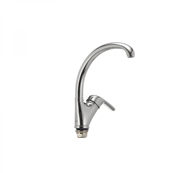 Смеситель для кухни Haiba Magic 777 с серой ручкой (HB0678)