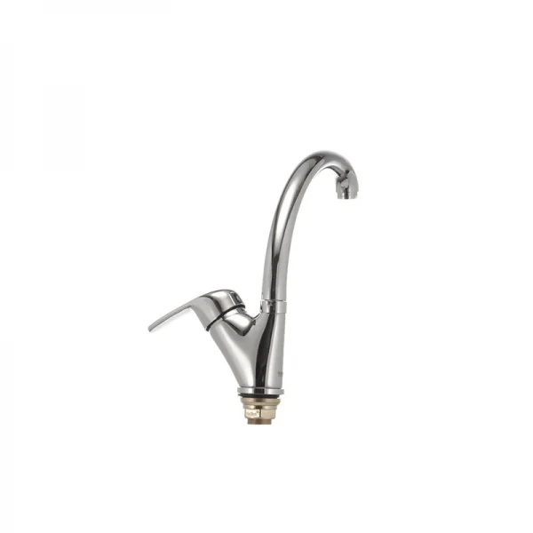 Смеситель для кухни Haiba Magic 777 с синей ручкой (HB0679)