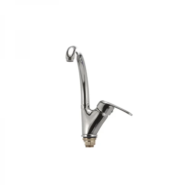 Смеситель для кухни Haiba Magic 777 с синей ручкой (HB0679)