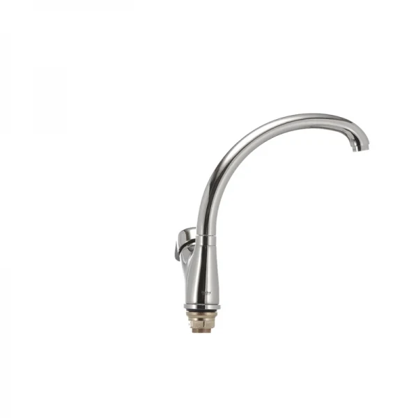 Смеситель для кухни Haiba Magic 777 с синей ручкой (HB0679)