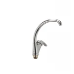 Смеситель для кухни Haiba Magic 777 с синей ручкой (HB0679)