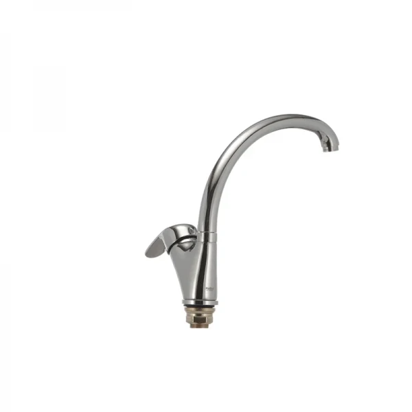 Смеситель для кухни Haiba Magic 777 с синей ручкой (HB0679)