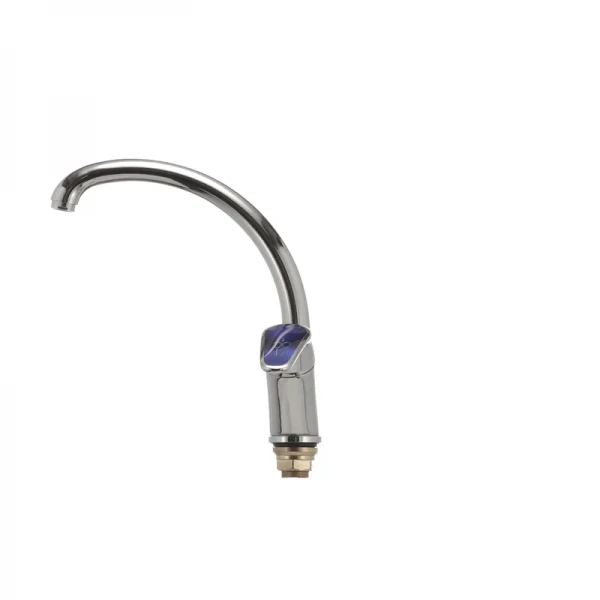 Смеситель для кухни Haiba Magic 777 с синей ручкой (HB0679)