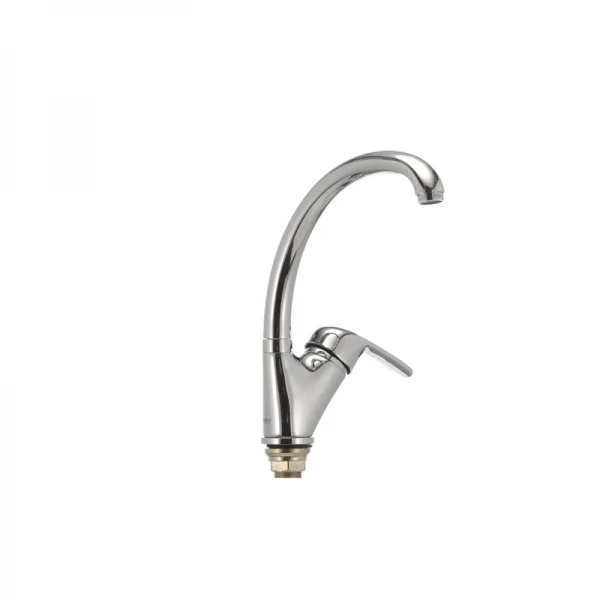 Смеситель для кухни Haiba Magic 777 с синей ручкой (HB0679)