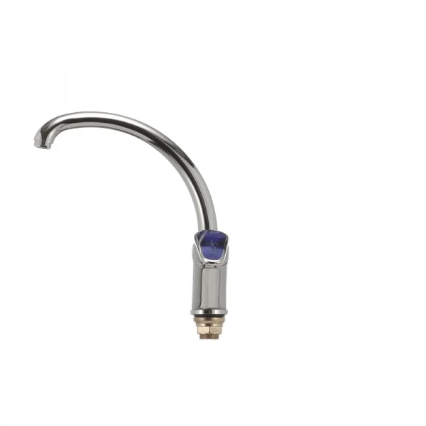 Смеситель для кухни Haiba Magic 777 с синей ручкой (HB0679)