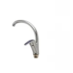 Смеситель для кухни Haiba Magic 777 с синей ручкой (HB0679)