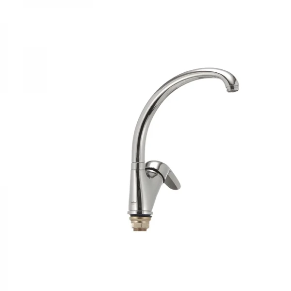 Смеситель для кухни Haiba Magic 777 с красной ручкой (HB0680)