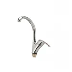 Смеситель для кухни Haiba Magic 777 с красной ручкой (HB0680)