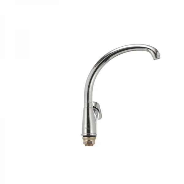 Смеситель для кухни Haiba Magic 777 с красной ручкой (HB0680)