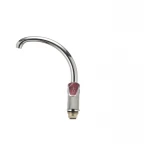 Смеситель для кухни Haiba Magic 777 с красной ручкой (HB0680)