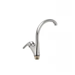 Смеситель для кухни Haiba Magic 777 с красной ручкой (HB0680)