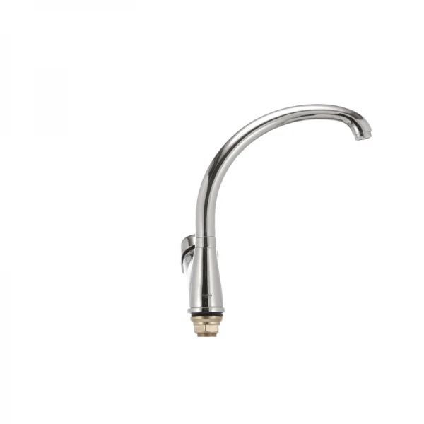 Смеситель для кухни Haiba Magic 777 с красной ручкой (HB0680)