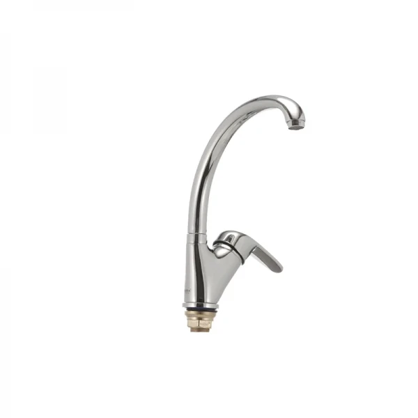 Смеситель для кухни Haiba Magic 777 с красной ручкой (HB0680)