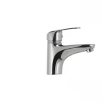 Смеситель для умывальника Haiba Magic 001 с красной ручкой (HB0684)