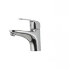 Смеситель для умывальника Haiba Magic 001 с красной ручкой (HB0684)