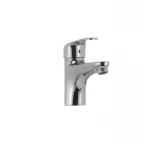 Смеситель для умывальника Haiba Magic 001 с красной ручкой (HB0684)