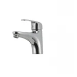 Смеситель для умывальника Haiba Magic 001 с красной ручкой (HB0684)