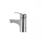 Смеситель для умывальника Haiba Magic 001 с красной ручкой (HB0684)