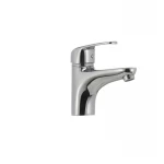 Смеситель для умывальника Haiba Magic 001 с красной ручкой (HB0684)