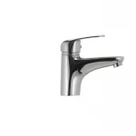 Смеситель для умывальника Haiba Magic 001 с красной ручкой (HB0684)