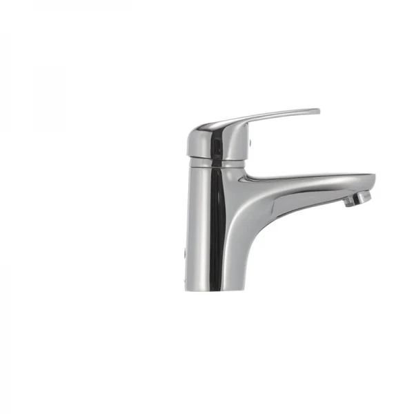 Смеситель для умывальника Haiba Magic 001 с красной ручкой (HB0684)