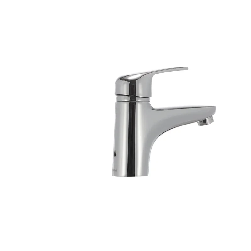 Змішувач для умивальника Haiba Magic 001 з червоною ручкою (HB0684)