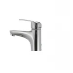 Смеситель для умывальника Haiba Magic 001 с красной ручкой (HB0684)