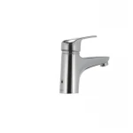 Смеситель для умывальника Haiba Magic 001 с красной ручкой (HB0684)