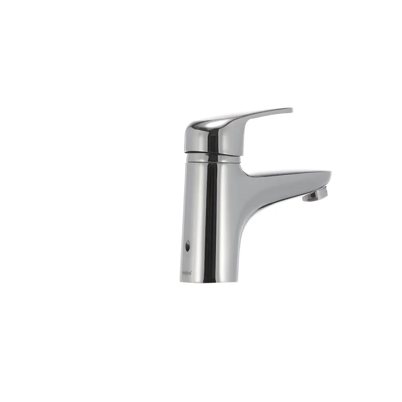 Змішувач для умивальника Haiba Magic 001 з червоною ручкою (HB0684)