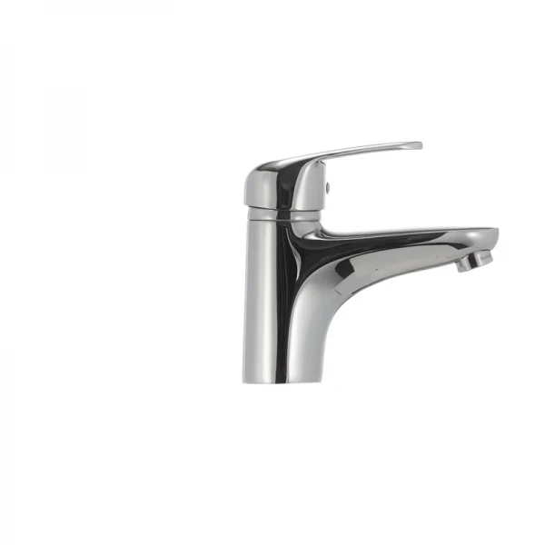 Смеситель для умывальника Haiba Magic 001 с красной ручкой (HB0684)