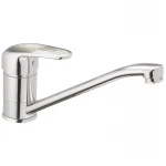 Смеситель для кухни Haiba Magic 004 с серой ручкой (HB0686)