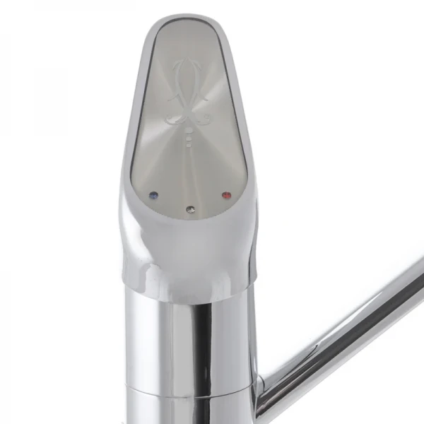 Смеситель для кухни Haiba Magic 004 с серой ручкой (HB0686)