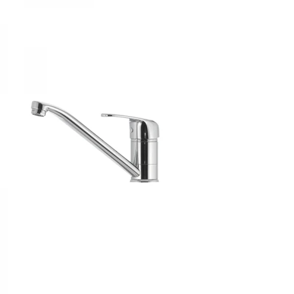 Смеситель для кухни Haiba Magic 004 с серой ручкой (HB0686)