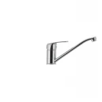 Смеситель для кухни Haiba Magic 004 с черной ручкой (HB0687)