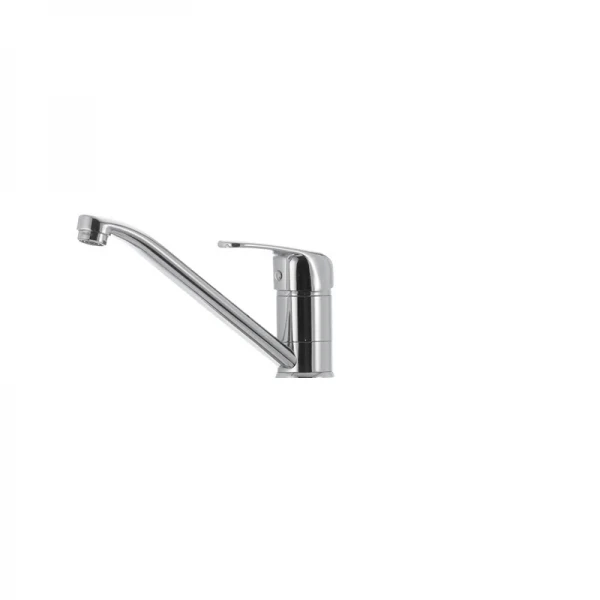 Смеситель для кухни Haiba Magic 004 с черной ручкой (HB0687)