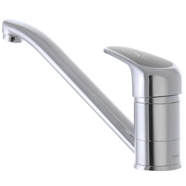 Смеситель для кухни Haiba Magic 004 с черной ручкой (HB0687)