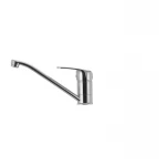 Смеситель для кухни Haiba Magic 004 с черной ручкой (HB0687)