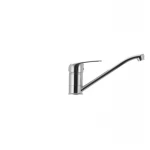 Смеситель для кухни Haiba Magic 004 с черной ручкой (HB0687)