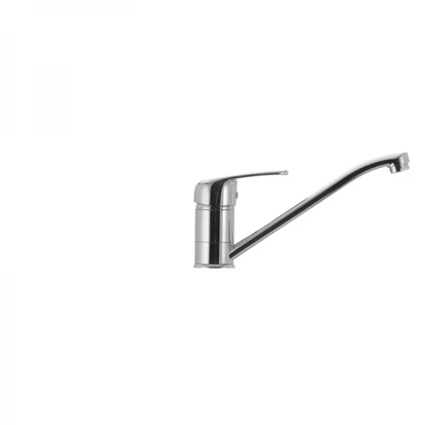 Смеситель для кухни Haiba Magic 004 с черной ручкой (HB0687)