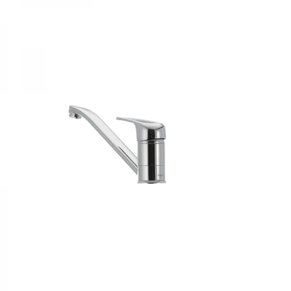 Смеситель для кухни Haiba Magic 004 с черной ручкой (HB0687)