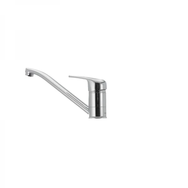 Смеситель для кухни Haiba Magic 004 с черной ручкой (HB0687)