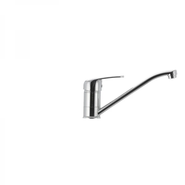 Смеситель для кухни Haiba Magic 004 с красной ручкой (HB0688)